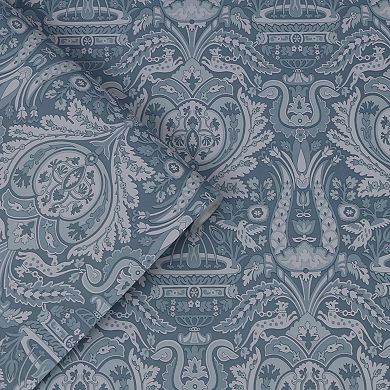 Laura Ashley Heraldic Damask Wallpaper