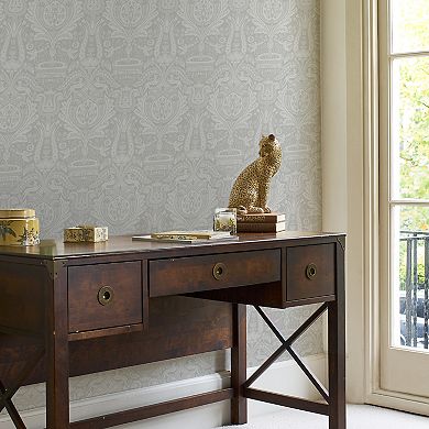 Laura Ashley Heraldic Damask Wallpaper