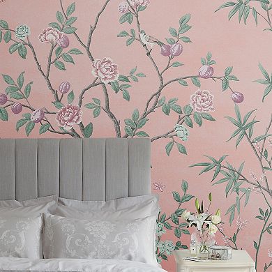 Laura Ashley Eglantine Mural Removeable Wallpaper