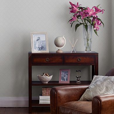 Laura Ashley Holly Squares Paintable Removeable Wallpaper