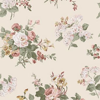 Laura Ashley Rosemore Wallpaper