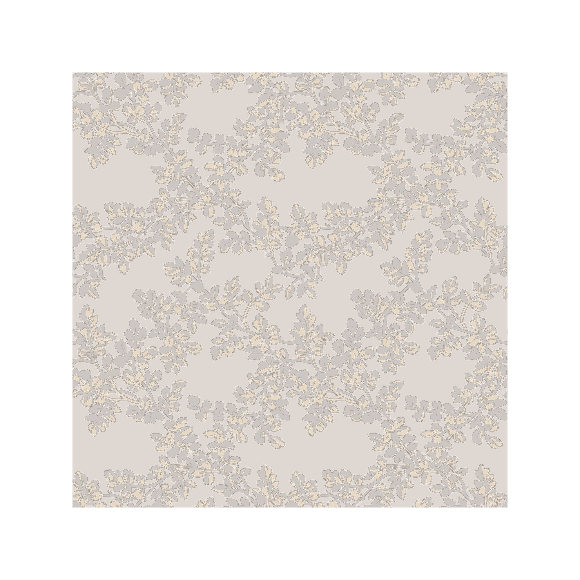 Laura Ashley Burnham Wallpaper, Dove Gray