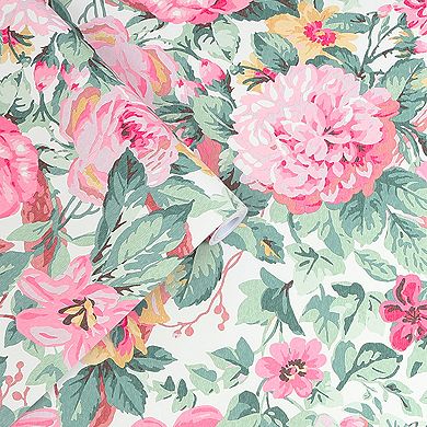 Laura Ashley Aveline Rose Removeable Wallpaper