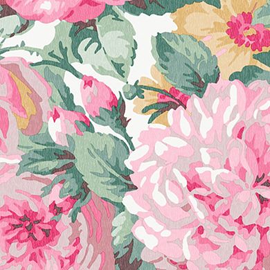 Laura Ashley Aveline Rose Removeable Wallpaper