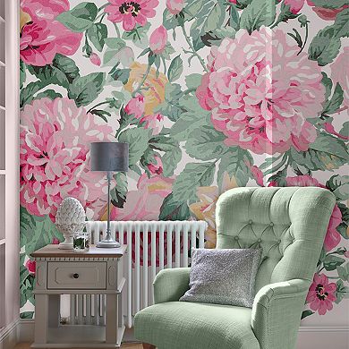 Laura Ashley Aveline Rose Mural Wallpaper