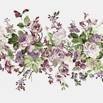 Laura Ashley Rosemore Grape Mural Wallpaper