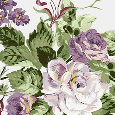 Laura Ashley Rosemore Grape Mural Wallpaper