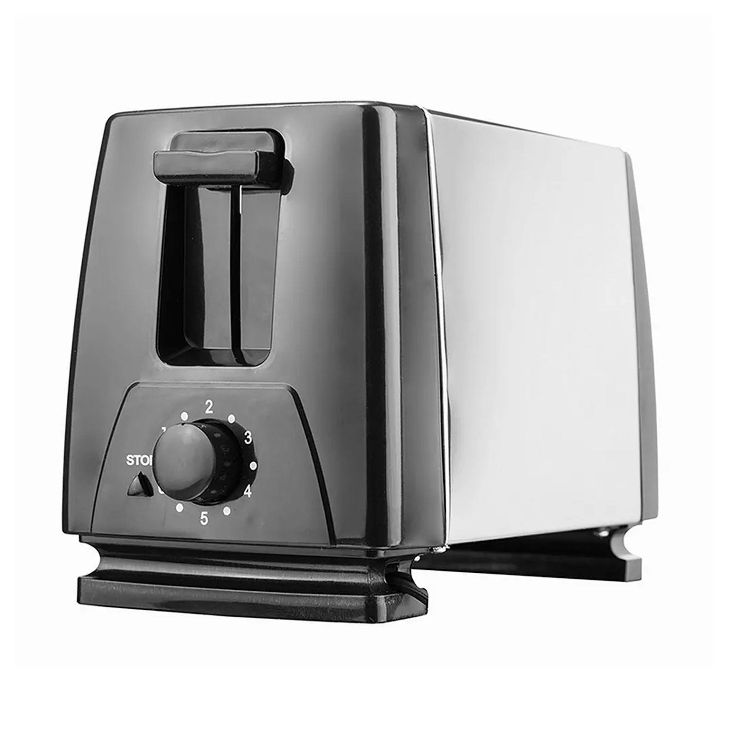 Rise By Dash Metal Black 2 Slot Toaster 7.9 In. H X 12.2 In. W X 9.5 In. D  : Target