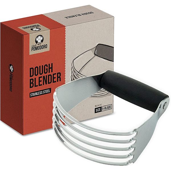 Chef Pomodoro MultiPurpose Dough Blender Mixer, Stainless Steel Blades