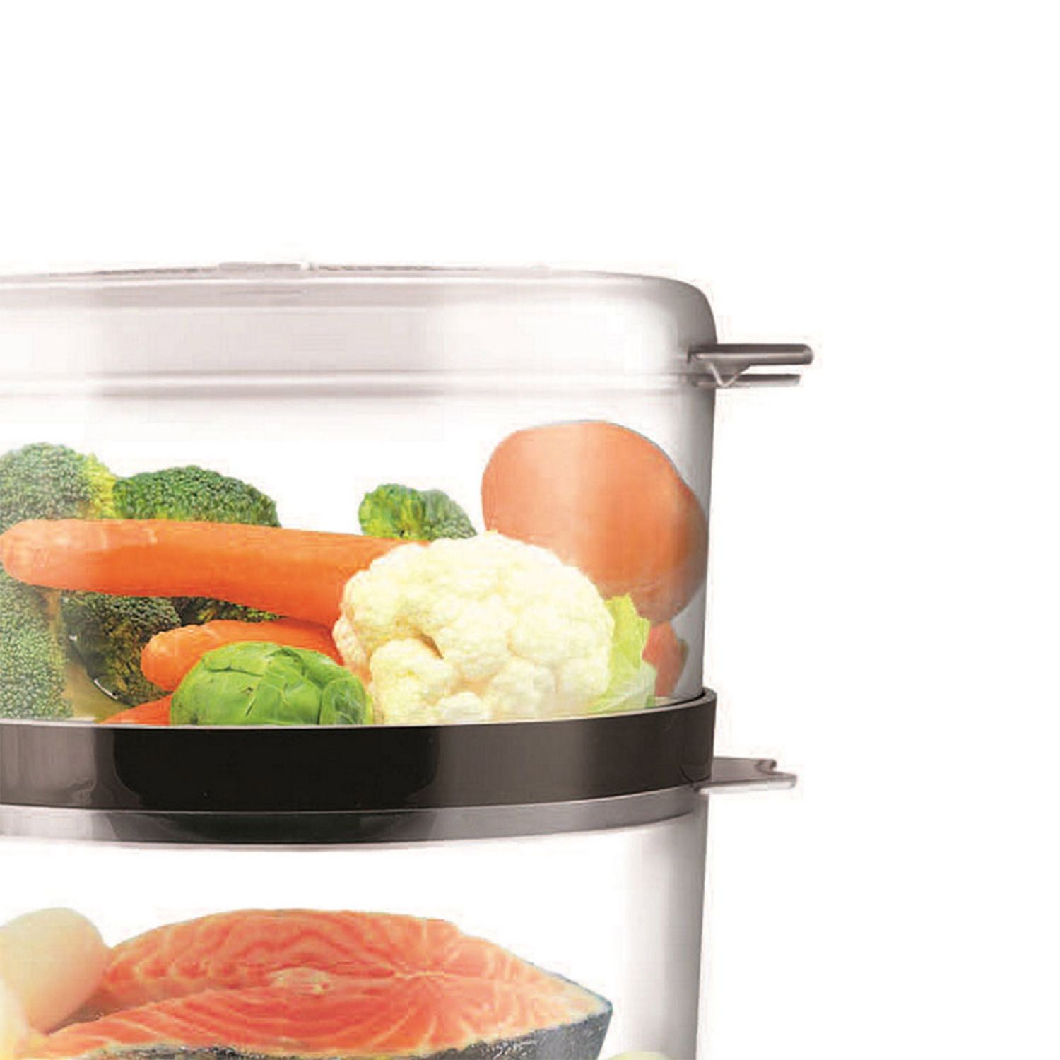 Brentwood 2 Tier 5 Quart Food Steamer   6012901 ALT4