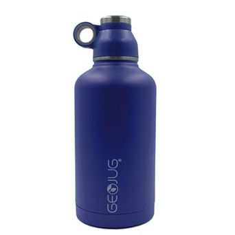 Brentwood GeoJug 64oz Stainless Steel Vacuum Insulated Water Bottle, Blue
