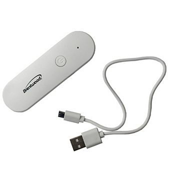 Brentwood Portable USB Multifunctional Hand Held UV Sanitizer Sterilizer Wand in White