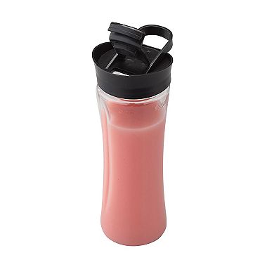 Brentwood Blend-To-Go Personal Blender in Black and Orange