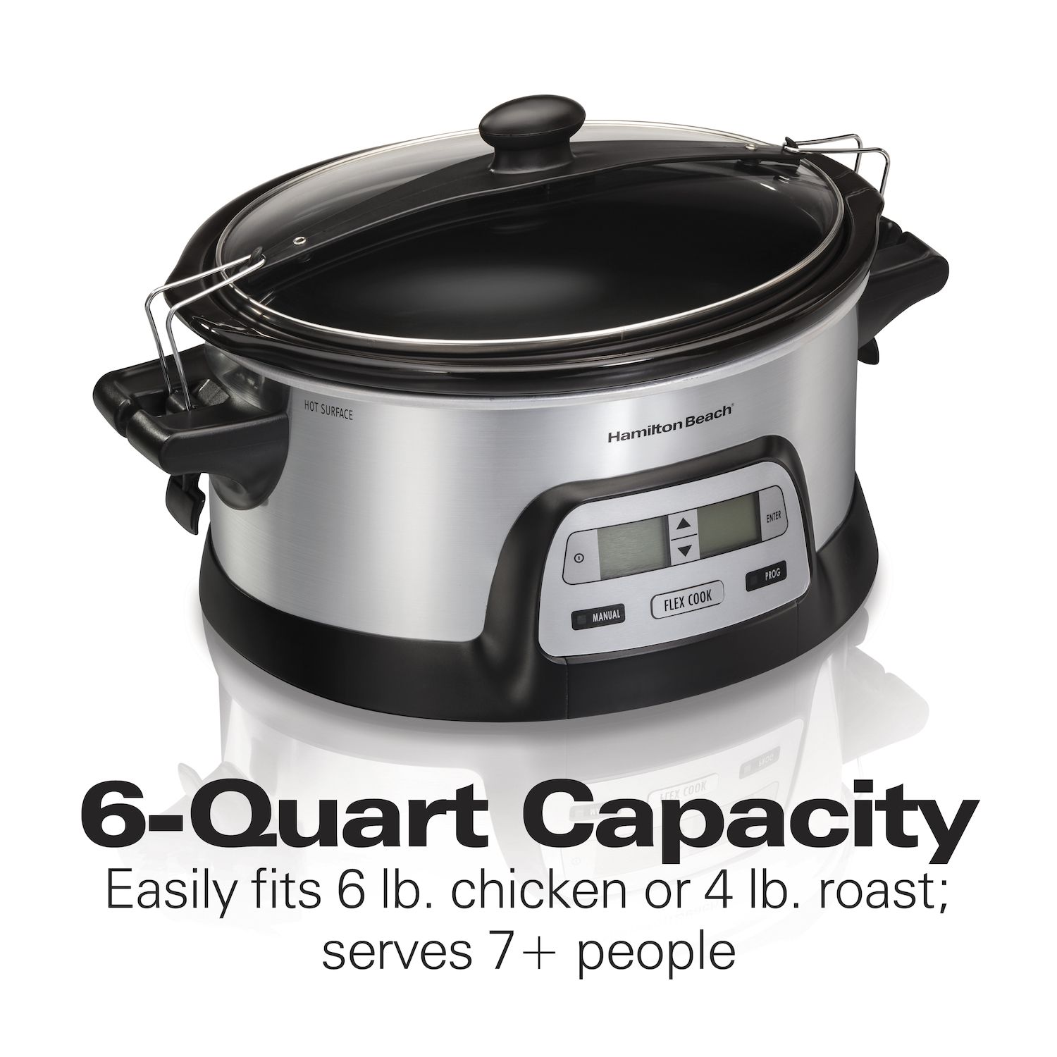 Hamilton Beach FlexCook Slow Cooker - Thumbnail 5