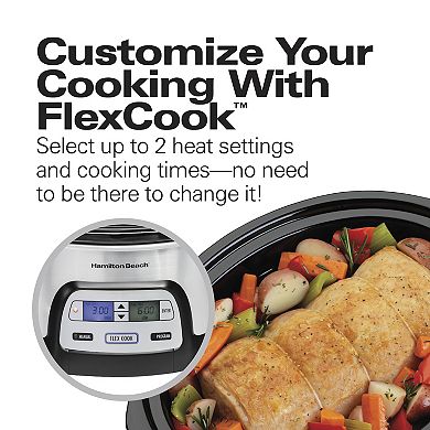 Hamilton Beach Programmable FlexCook 6-qt. Slow Cooker