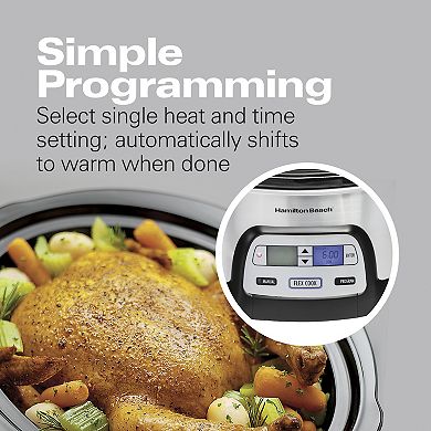 Hamilton Beach Programmable FlexCook 6-qt. Slow Cooker