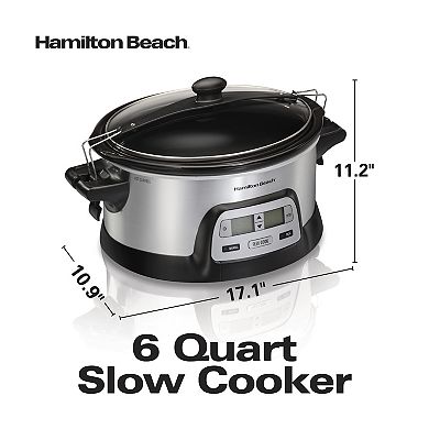 Hamilton Beach Programmable FlexCook 6-qt. Slow Cooker