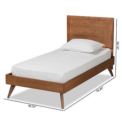 Baxton Studio Jiro Platform Bed