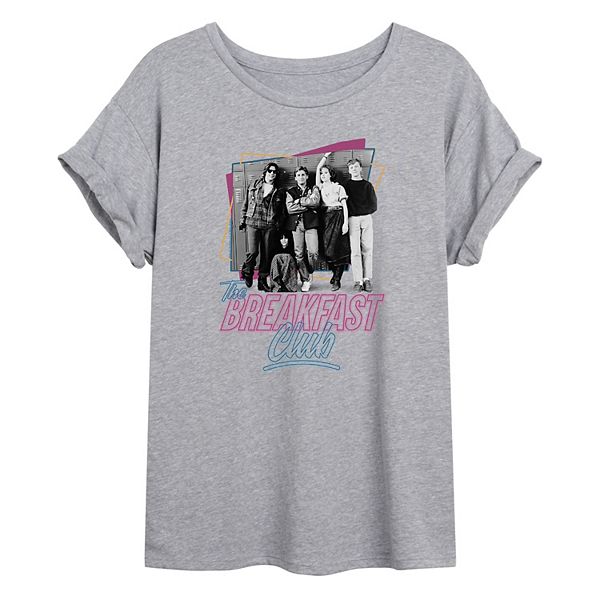 Juniors' The Breakfast Club Retro Locker Oversized Tee