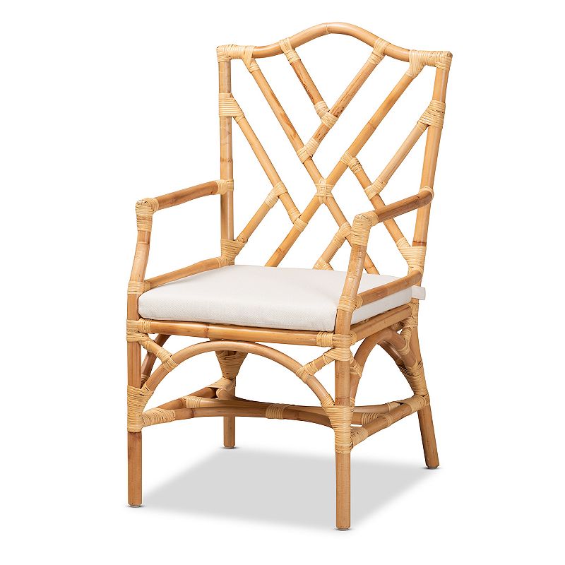 20490258 Baxton Studio Delta Dining Chair, White sku 20490258