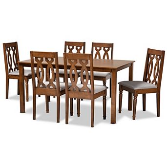 Baxton Studio Cherese Dining 7 pc Set
