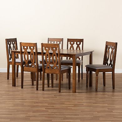 Baxton Studio Cherese Dining 7-piece Set