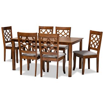 Baxton Studio Mael Dining 7 pc Set