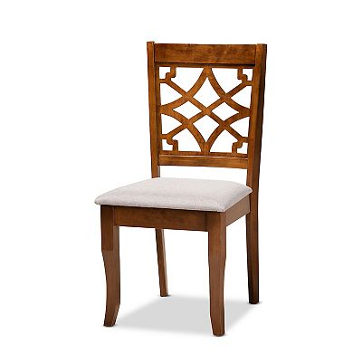 Baxton Studio Mael Dining 7-piece Set