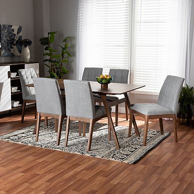 Baxton Studio Tara Dining 7-piece Set