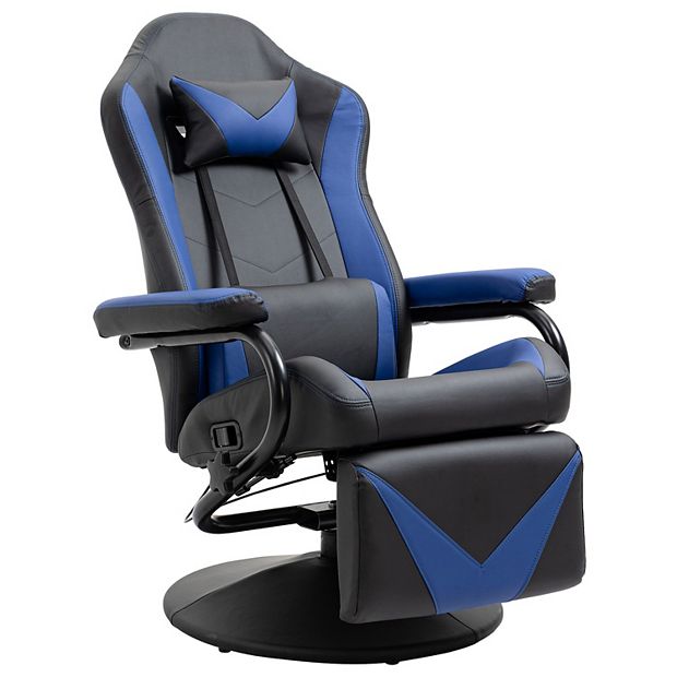 Massage Lumbar Cushion Racing Gaming Chair Reclining Backrest