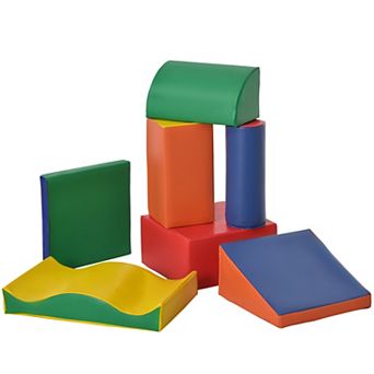 Multicolor Foam Building Block Soft Kids Playset, Daycare & Classroom Activity