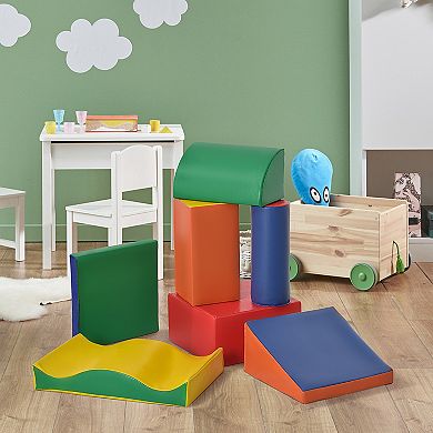 Multicolor Foam Building Block Soft Kids Playset, Daycare & Classroom Activity