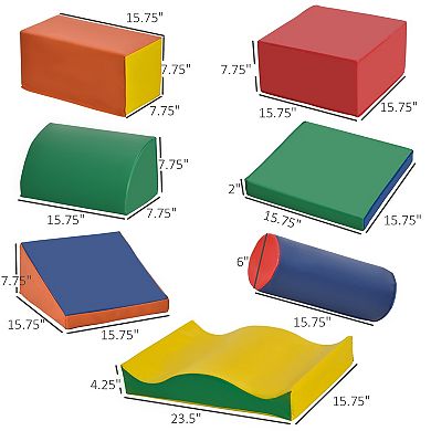 Multicolor Foam Building Block Soft Kids Playset, Daycare & Classroom Activity