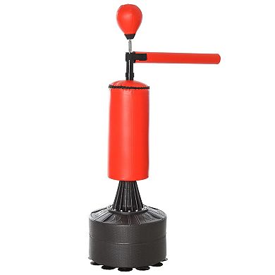 Boxing Punch Bag Stand With Rotating Flexible Arm, Speed Ball, Waterable Base