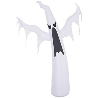 Outsunny 6ft Halloween Inflatable Scary Ghost Yard Outdoor Decorations Led Light