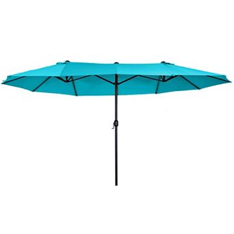 Outsunny Extra Large 15ft Patio Umbrella,