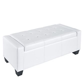 Modern Hardwood Ottoman Storage Sofa With Thick Square Legs And Solid Base
