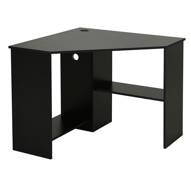 HOMCOM Computer Desk for Small Spaces, Study Writing Desk, Corner