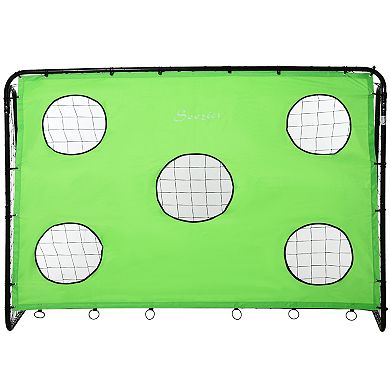 Soocer Goal Target Goal Indoor Backyard With All Weather Polyester Net Best Gift