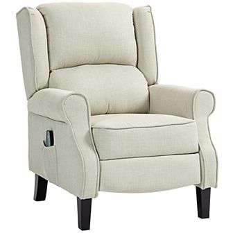 Homcom Massage Recliner Sofa With Heat Function, Remote Control