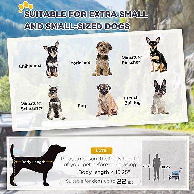 Aosom Animal Carriage for Biking/ Running w/ your Pet Weather-Resistant Carriage