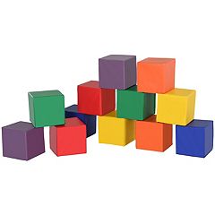 Soozier 11 Piece Soft Play Blocks Kids Climb and Crawl Gym Toy Foam  Building and Stacking Blocks Non-Toxic Learning Play Set Educational  Software Activity Toy Brick Baby Soft Climbing Block