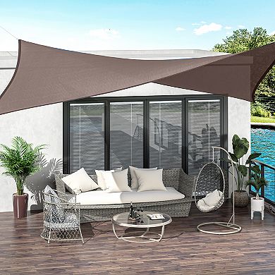 Sun Shade Sail Triangle /rectangle/ Square Outdoor Patio Canopy Uv Top Shelter
