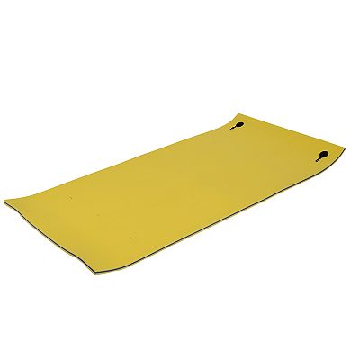 Floating Water Mat Float Pad Used In Lake Pool Water Beach Sea Ocean Yelow