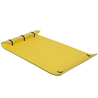 Floating Water Mat Float Pad Used In Lake Pool Water Beach Sea Ocean Yelow