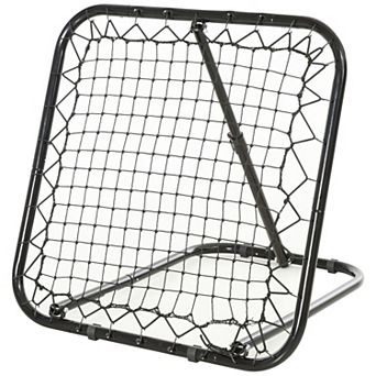 Angle Adjustable Rebounder Net Goal Training Set Soccer, Baseball