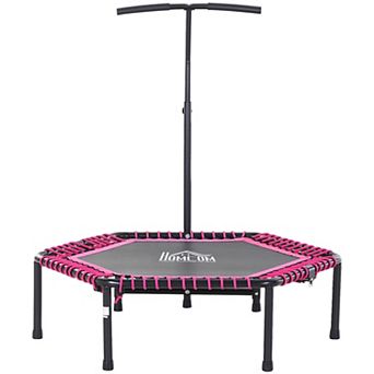 Soozier 48inch Foldable Trampoline Outdoor Bungee Exercise Fitness Jumper