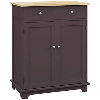 HOMCOM Buffet Cabinet, Bar Cabinet with 2 Drawers