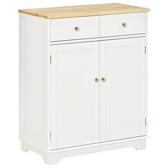 HOMCOM Buffet Cabinet, Bar Cabinet with 2 Drawers