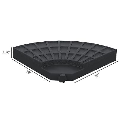 black sunbrella patio umbrella 10' Rectangle Sunbrella Canvas Black Outdoor Patio Umbrella with Faux Wood  Metal Frame